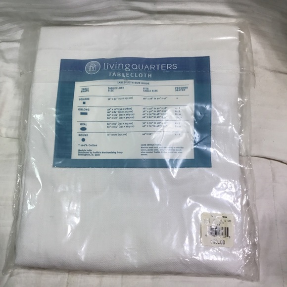 Round tablecloth NIB - Picture 2 of 2